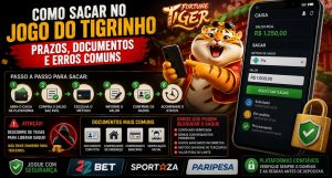Como sacar no Jogo do Tigrinho com documentos, prazos e erros que bloqueiam o saque