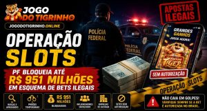 Operação Slots da Polícia Federal contra bets ilegais e esquema com influenciadores